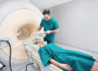 Certified MRI Technologist Working.