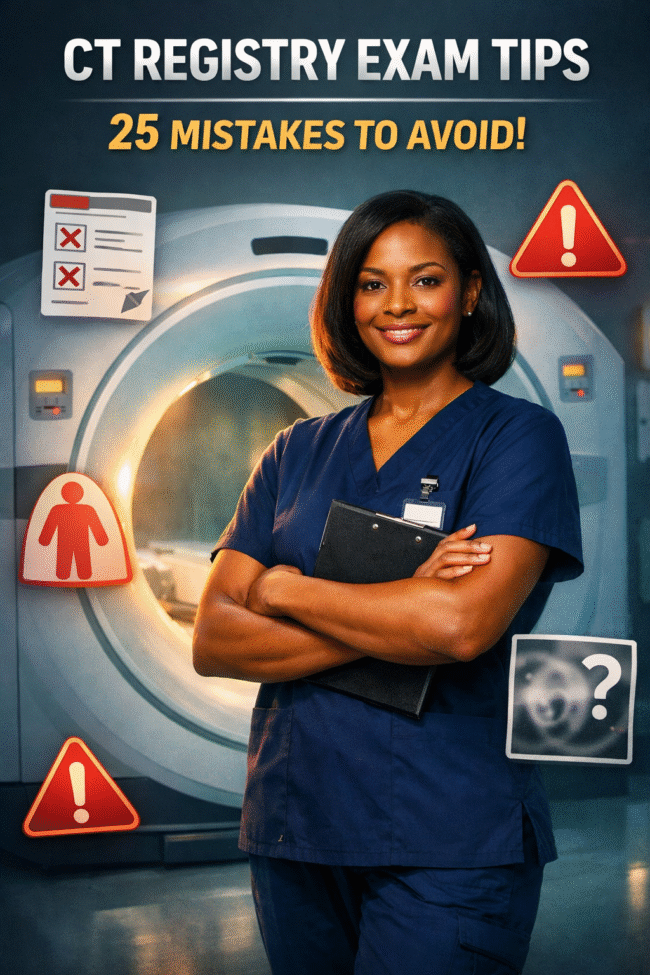 CT egistry Exam Tips Confident CT student